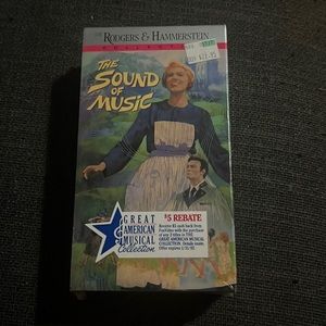 NEW Sealed Sound of Music Set of 2 VHS tapes silver edition